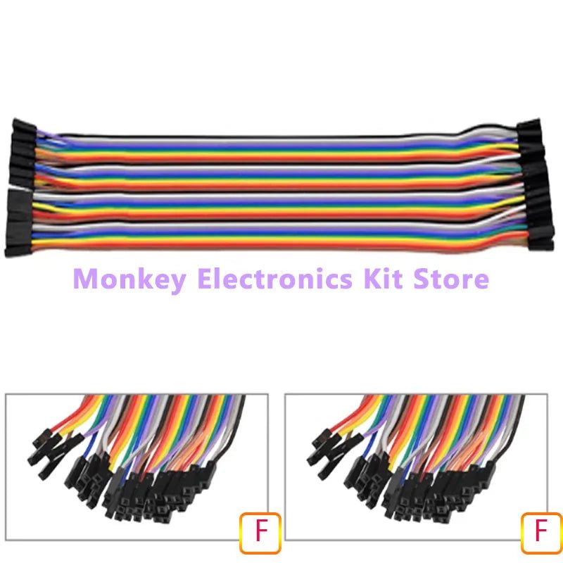 40PIN 30CM 20CM 10CM Dupont Line Male to Male Female to Male Female to Female Jumper Dupont Wire Cable for Arduino DIY KIT - PrimeNest