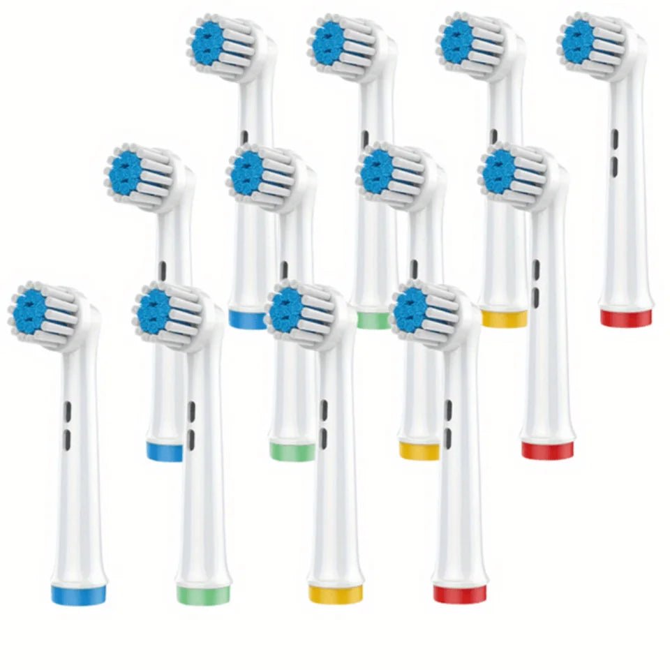 4/12/16/20 Pcs Replacement Toothbrush Heads Compatible with Oral-B Braun Professional Electric Toothbrush Heads Brush Heads - PrimeNest