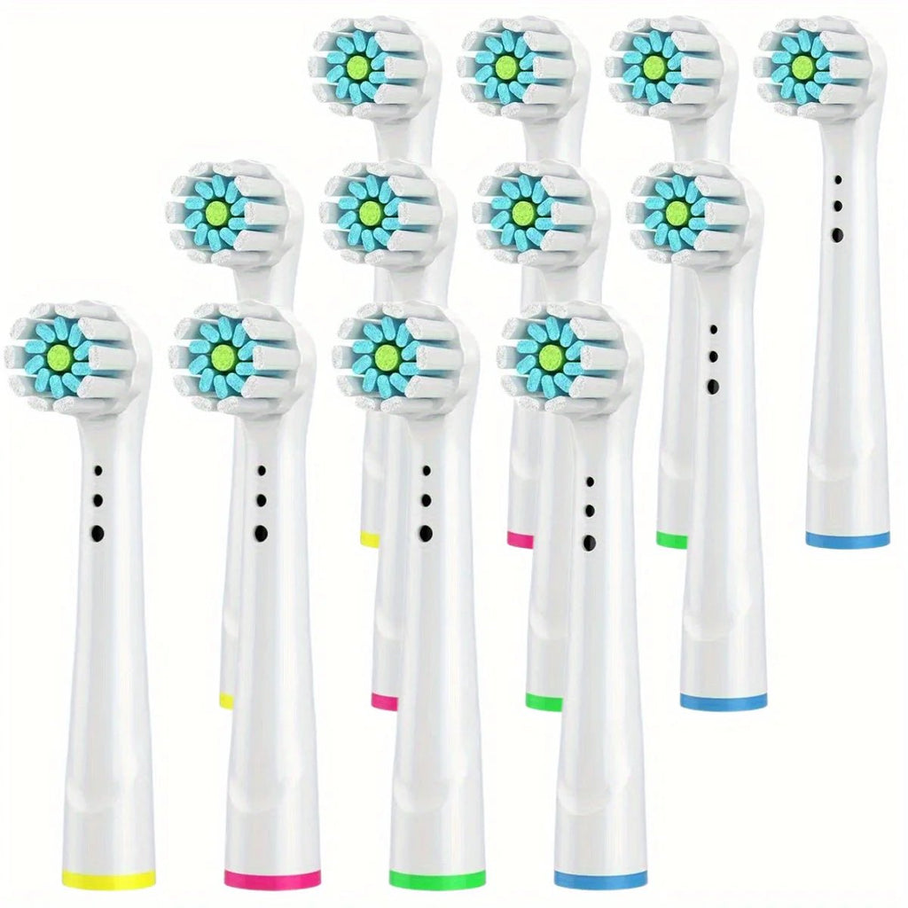 4/12/16/20 Pcs Replacement Toothbrush Heads Compatible with Oral-B Braun Professional Electric Toothbrush Heads Brush Heads - PrimeNest