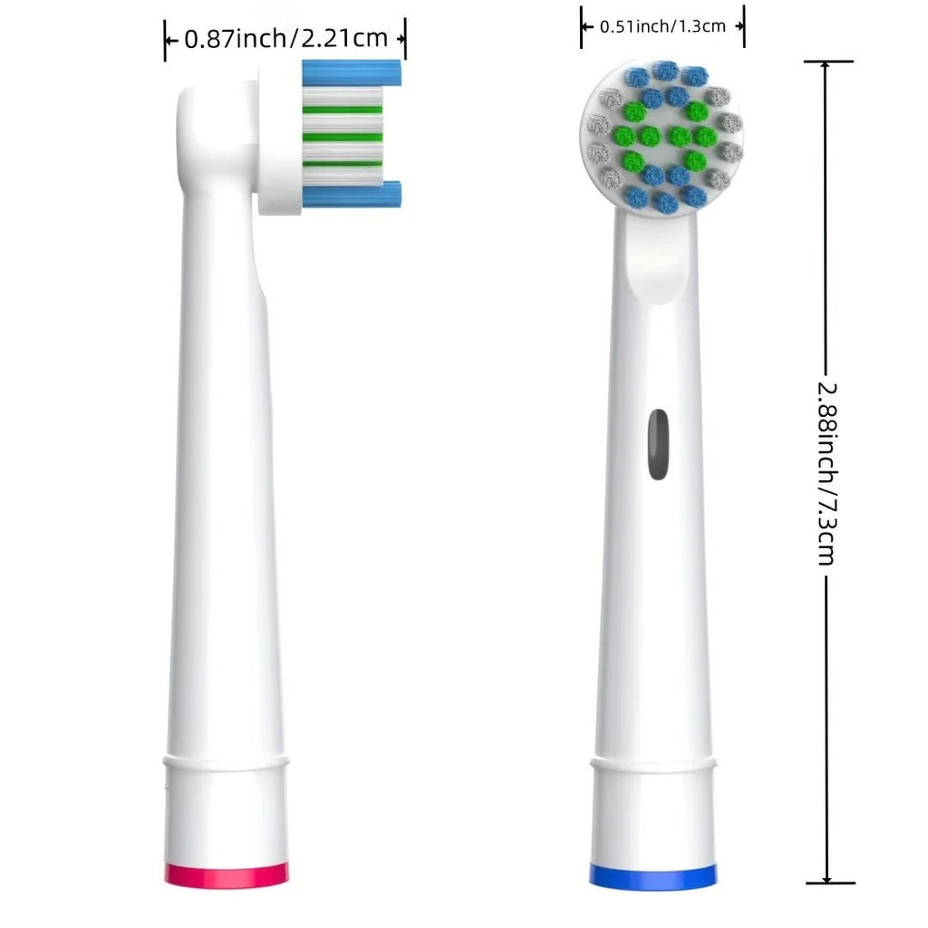 4/12/16/20 Pcs Replacement Toothbrush Heads Compatible with Oral-B Braun Professional Electric Toothbrush Heads Brush Heads - PrimeNest