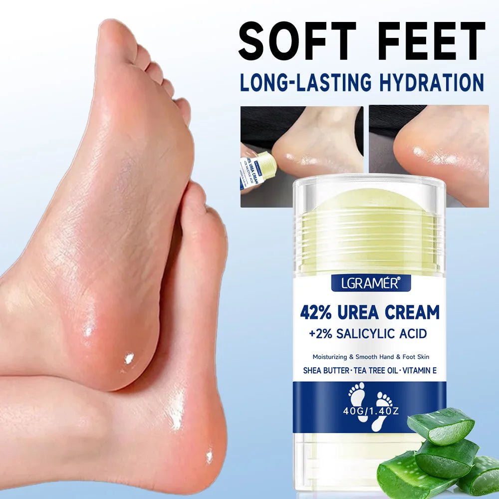 42% Urea Foot Cream + 2% Salicylic Acid Intensive Hydrating Foot And Hand Care Moisturizing Foot Cream And Hand Cream - PrimeNest