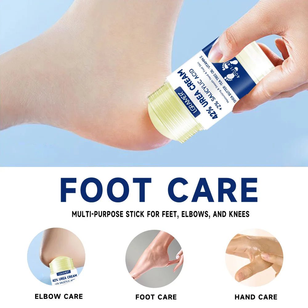 42% Urea Foot Cream + 2% Salicylic Acid Intensive Hydrating Foot And Hand Care Moisturizing Foot Cream And Hand Cream - PrimeNest