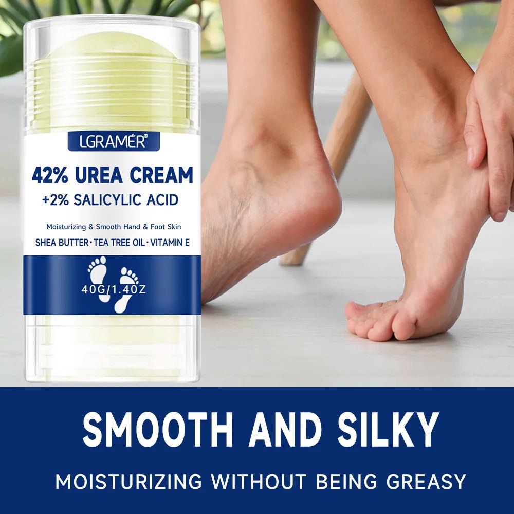 42% Urea Foot Cream + 2% Salicylic Acid Intensive Hydrating Foot And Hand Care Moisturizing Foot Cream And Hand Cream - PrimeNest