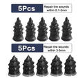 10/30Pcs Car Tyre Repair Rubber Nail Set Universal Car Motorcycle Tyre Repair Nails Truck Scooter Bike Tire Puncture Repair Tool