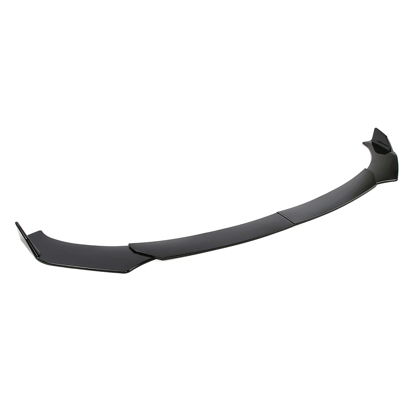 4Pcs Car Universal Front Shovel Gloss Car Front Bumper Lip Body Kit Front Under Lips Diffuser Spoiler Auto Accessories - PrimeNest
