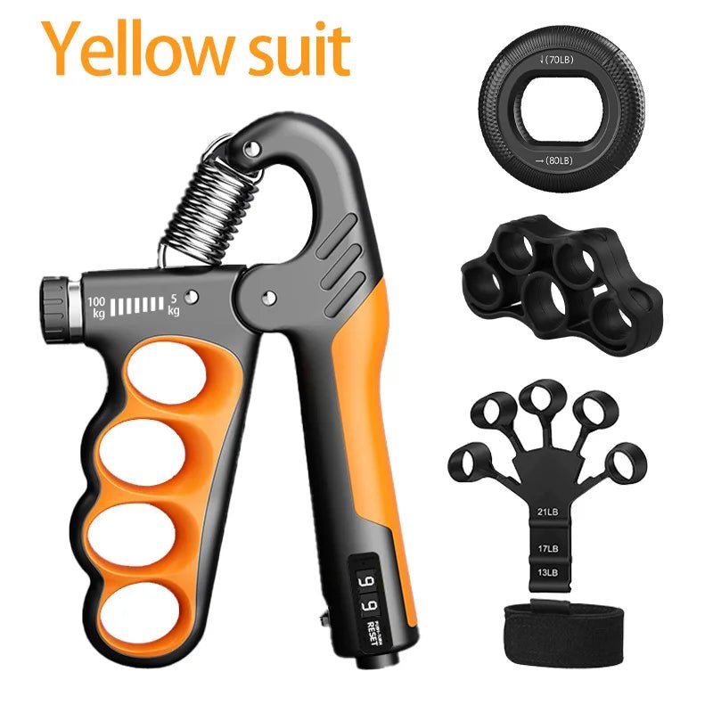 5-60/100/150kg Grip Strength Gym Wrist Expander Hand Strengthener Adjustable Muscle Recovery Fitness Hand Strength Exercise - PrimeNest