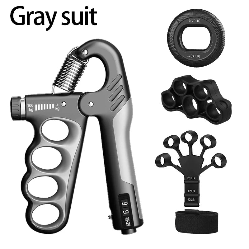 5-60/100/150kg Grip Strength Gym Wrist Expander Hand Strengthener Adjustable Muscle Recovery Fitness Hand Strength Exercise - PrimeNest