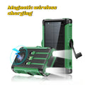 50000mAh Solar Power Bank 22.5W Magnetic Wireless Charging Camping Powerbank with Cables External Battery for IPhone Magsafe - PrimeNest