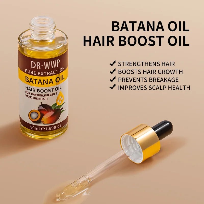 500ml Batana Oil Shampoo and Conditioner Set for Hydrating Care, Softening Hair, and Improving Dryness and Frizz - PrimeNest