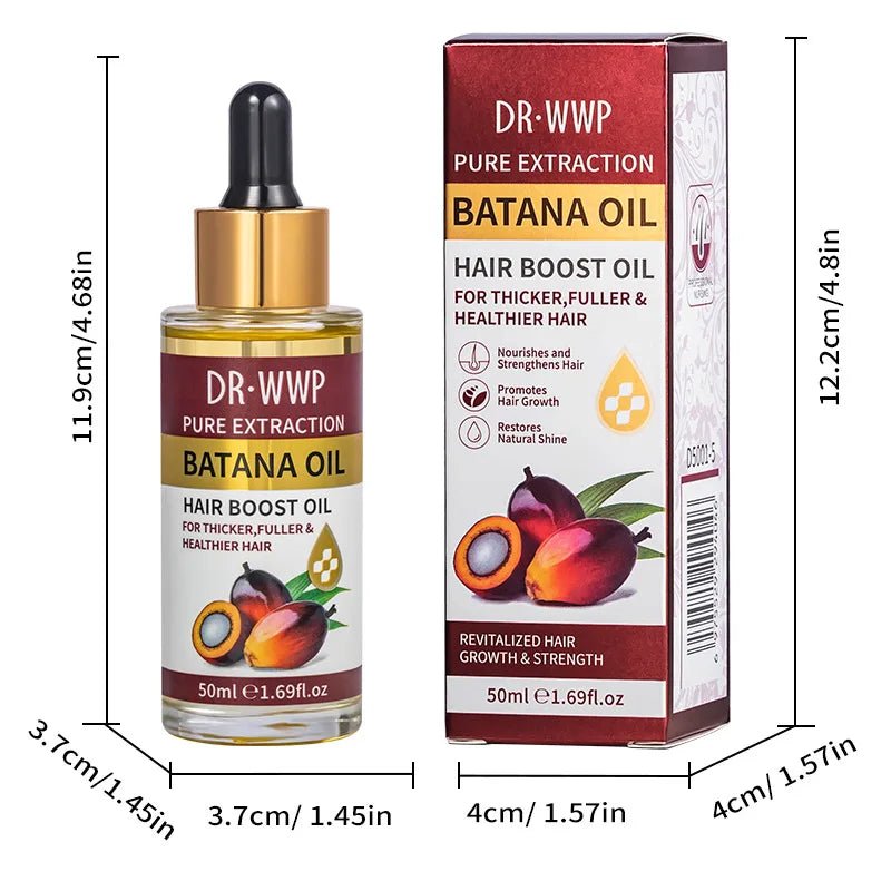 500ml Batana Oil Shampoo and Conditioner Set for Hydrating Care, Softening Hair, and Improving Dryness and Frizz - PrimeNest