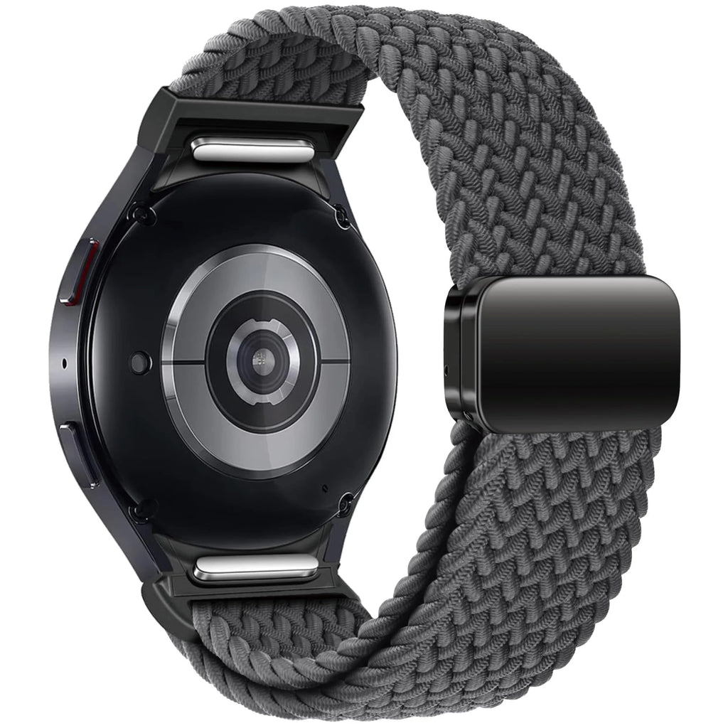 No Gaps Braided Band For Samsung Galaxy Watch 7 6 5 4 44mm 40mm/5 pro magnetic bracelet Galaxy watch6 watch4 classic 47 43 strap