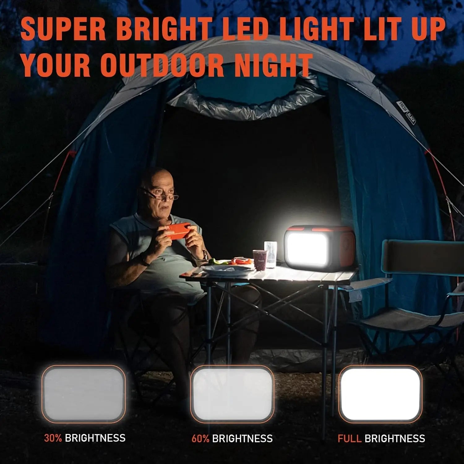 600W/300W/200W/120W Portable Power Station,110V AC Outlets Solar Generator Storage Energy Power Bank For Camping Travel RV Home - PrimeNest