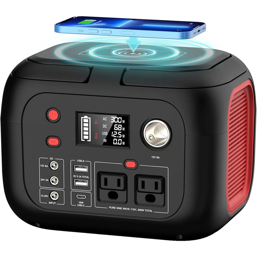 600W/300W/200W/120W Portable Power Station,110V AC Outlets Solar Generator Storage Energy Power Bank For Camping Travel RV Home - PrimeNest