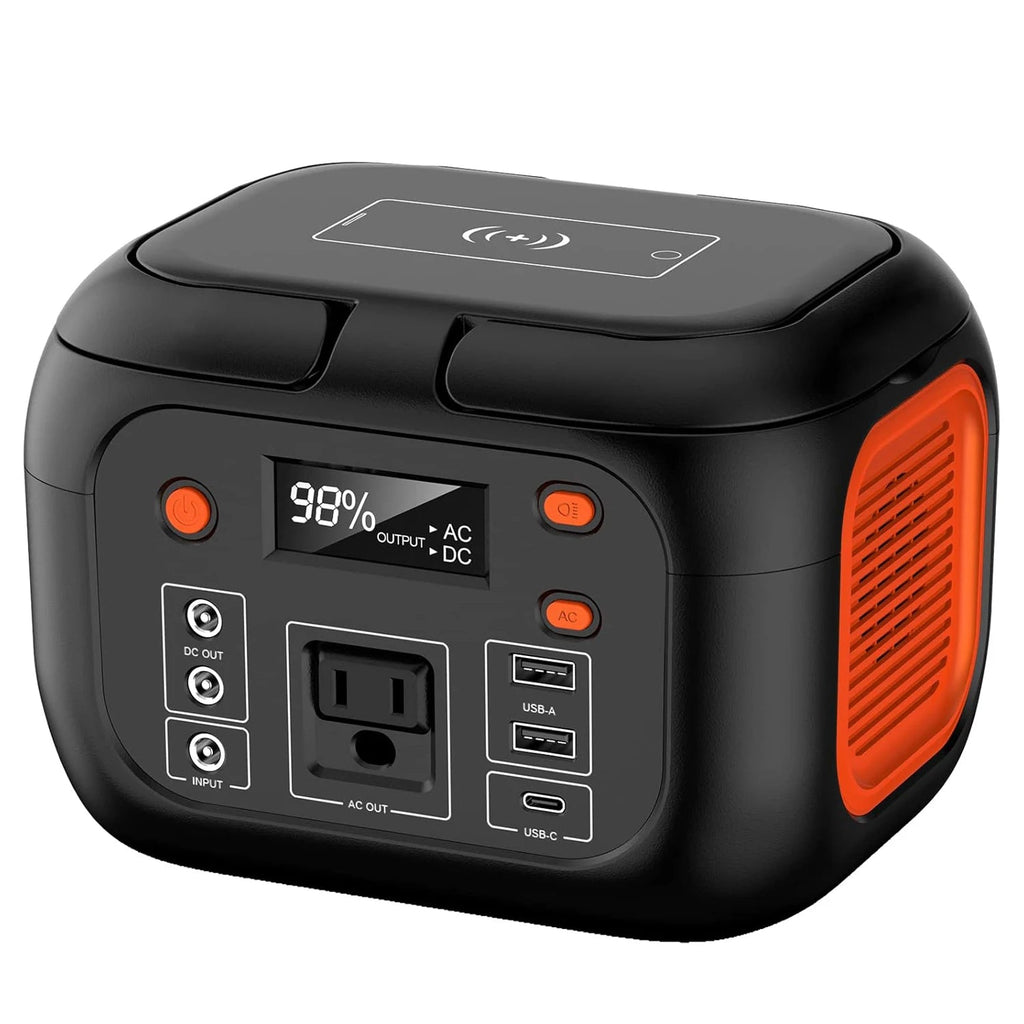 600W/300W/200W/120W Portable Power Station,110V AC Outlets Solar Generator Storage Energy Power Bank For Camping Travel RV Home - PrimeNest