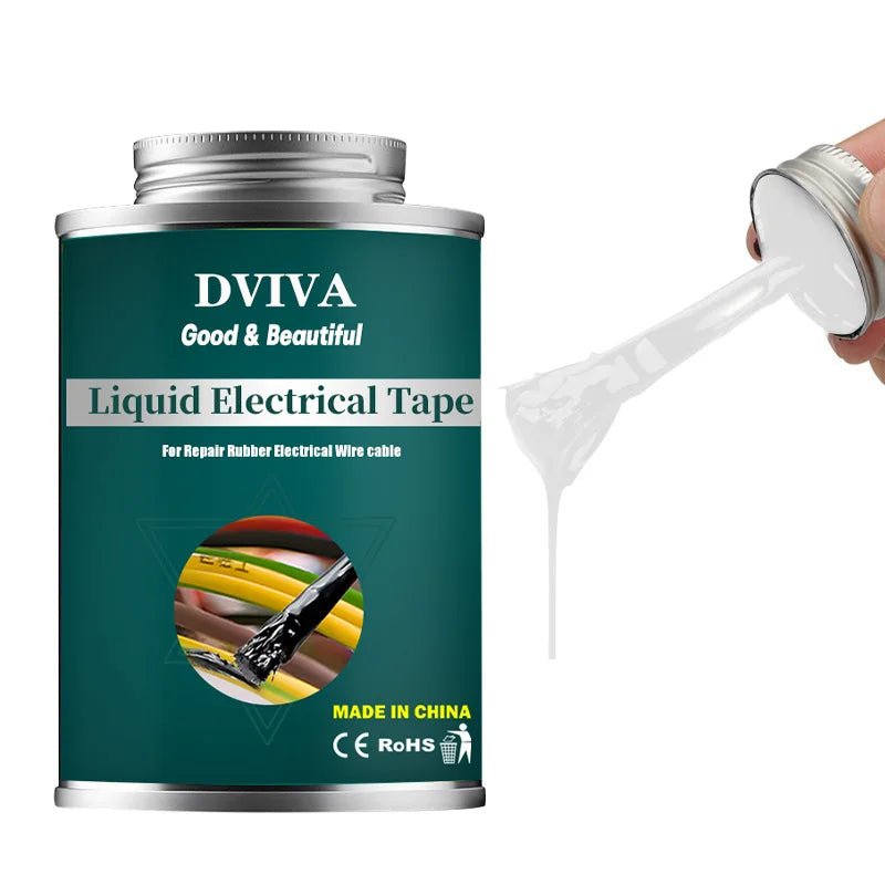 50/150g Waterproof Liquid Electrical Tape Home Use Insulation Paste Sealant Suitable Fix Line Glue for Wires Cables Adhesives