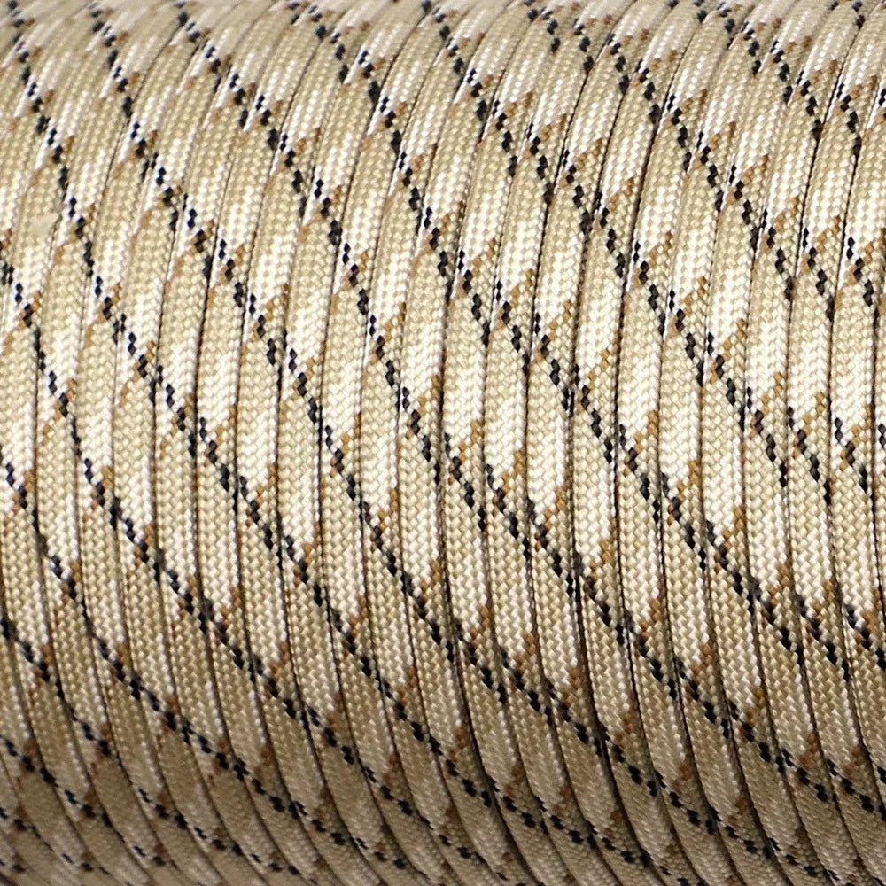 7-Cores 550 Paracord Rope 5 15 30 M Dia.4mm Cord For Outdoor Camping Survival Lanyard Parachute Hiking Tent Accessories - PrimeNest