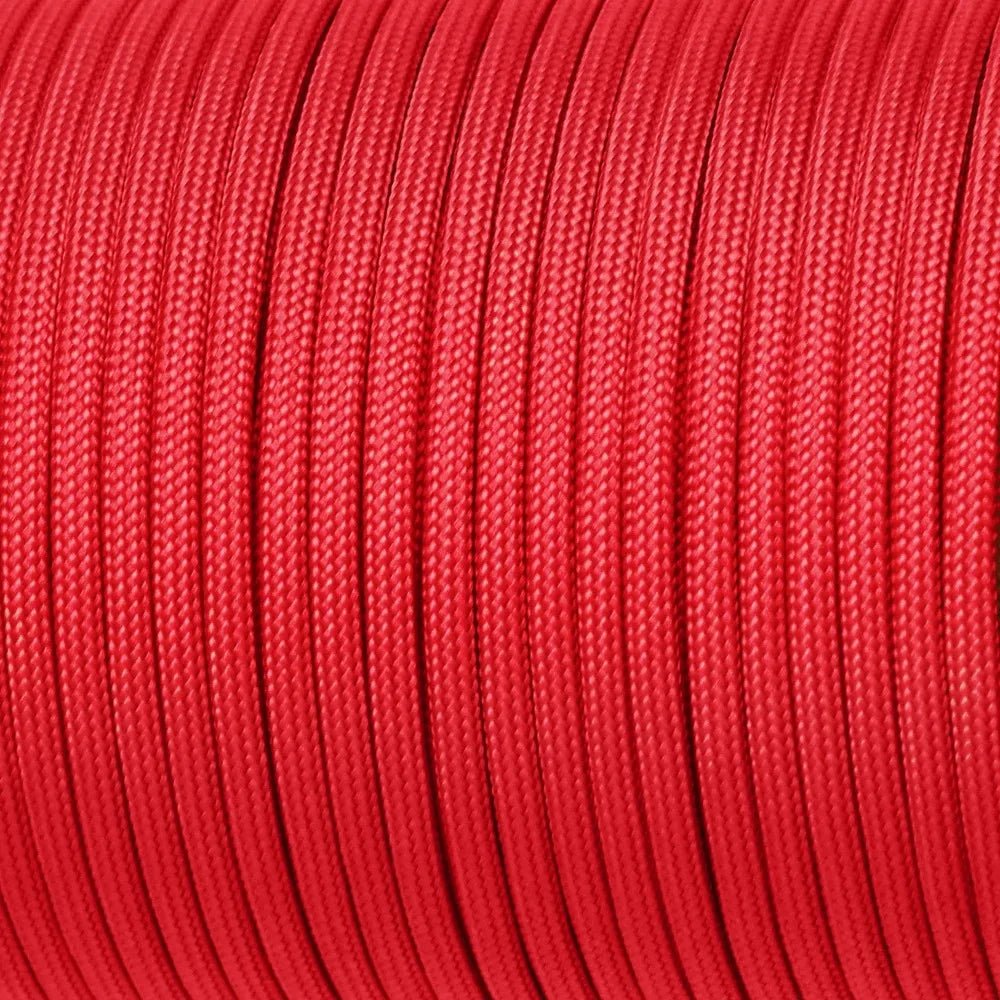 7-Cores 550 Paracord Rope 5 15 30 M Dia.4mm Cord For Outdoor Camping Survival Lanyard Parachute Hiking Tent Accessories - PrimeNest