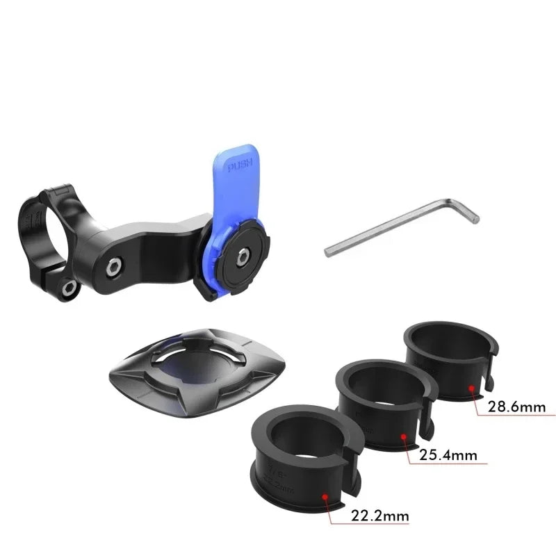 Motorcycle Bike Phone Holder Stand Adjustable Support Moto Bicycle Handlebar Mount Bracket For iPhone 14 13 12 Samsung Xiaomi LG
