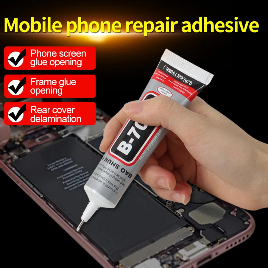 B7000 Mobile Phone Screen High-Strength Waterproof Adhesive, Universal Phone Glass Bonding Agent, 15/25/50/110ml Fast B7000 Glue