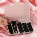 80pcs Professional Makeup Brush Set Box Eyebrow Eyelash Lip Brushes Hairpin Micro Brush for Eyelash Extension Makeup Tools - PrimeNest