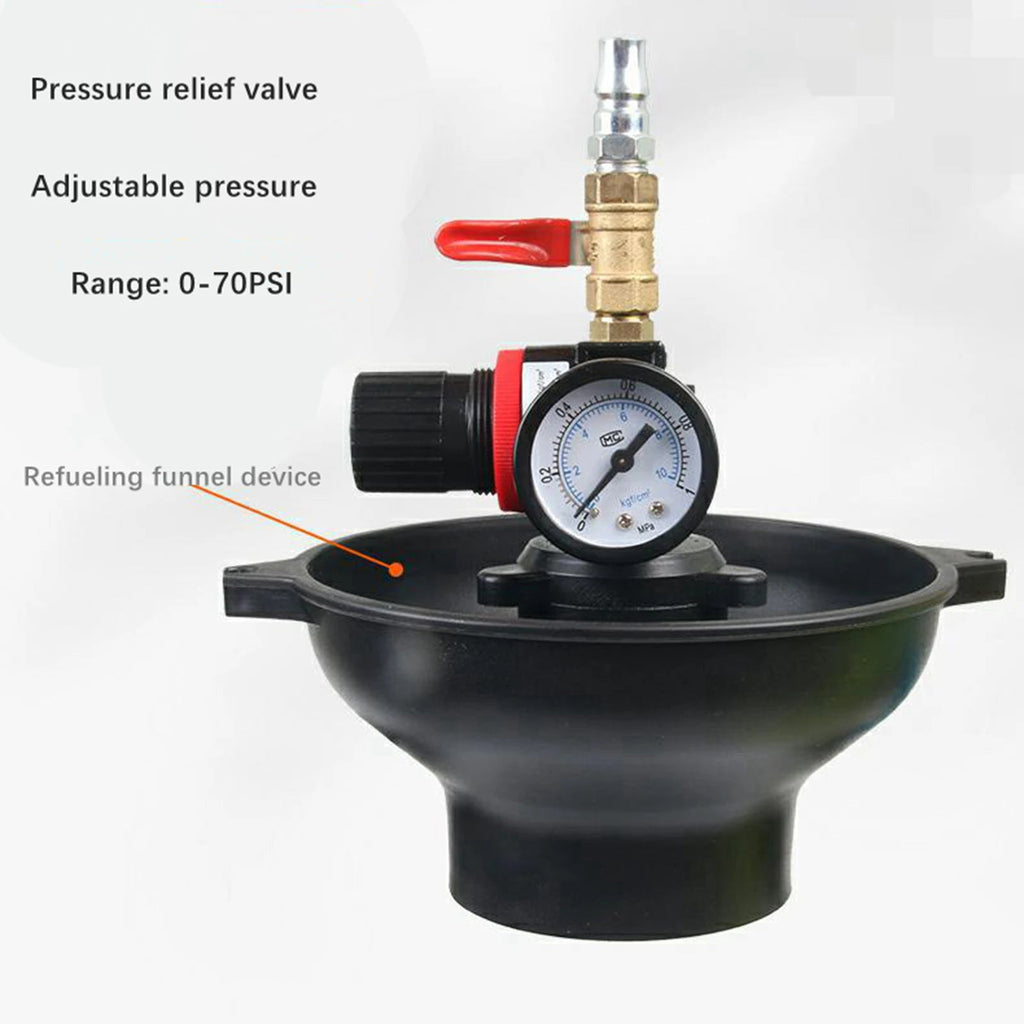 8L Automotive Car Transmission Fluid Pump Gearbox Pneumatic Fluid Extractor Oil Transfer Refill Bottle Oil Tank Oil Filler - PrimeNest