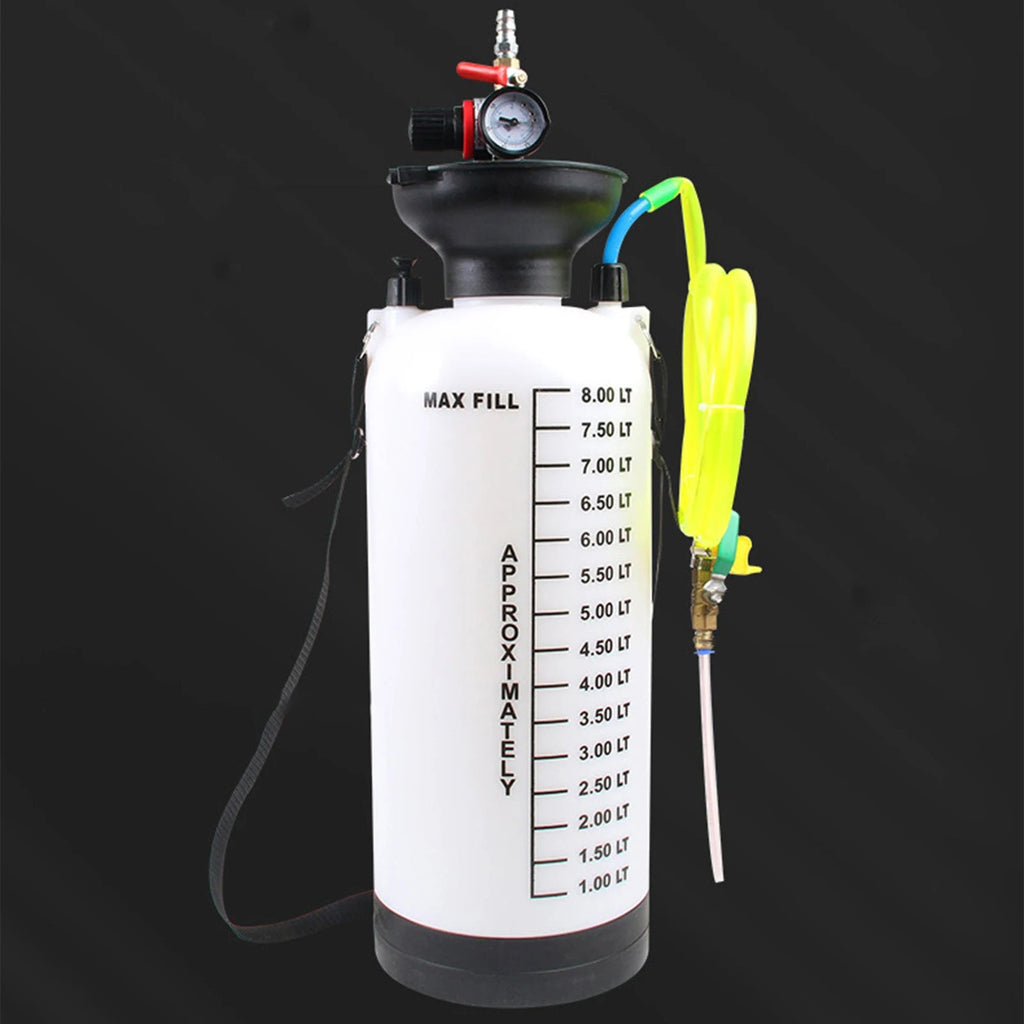8L Pneumatic Fluid Extractor Tool Kits Gear Oil Filler Tank Automatic Transmission Fluid Pump Refill Pneumatic Oil Extractor - PrimeNest