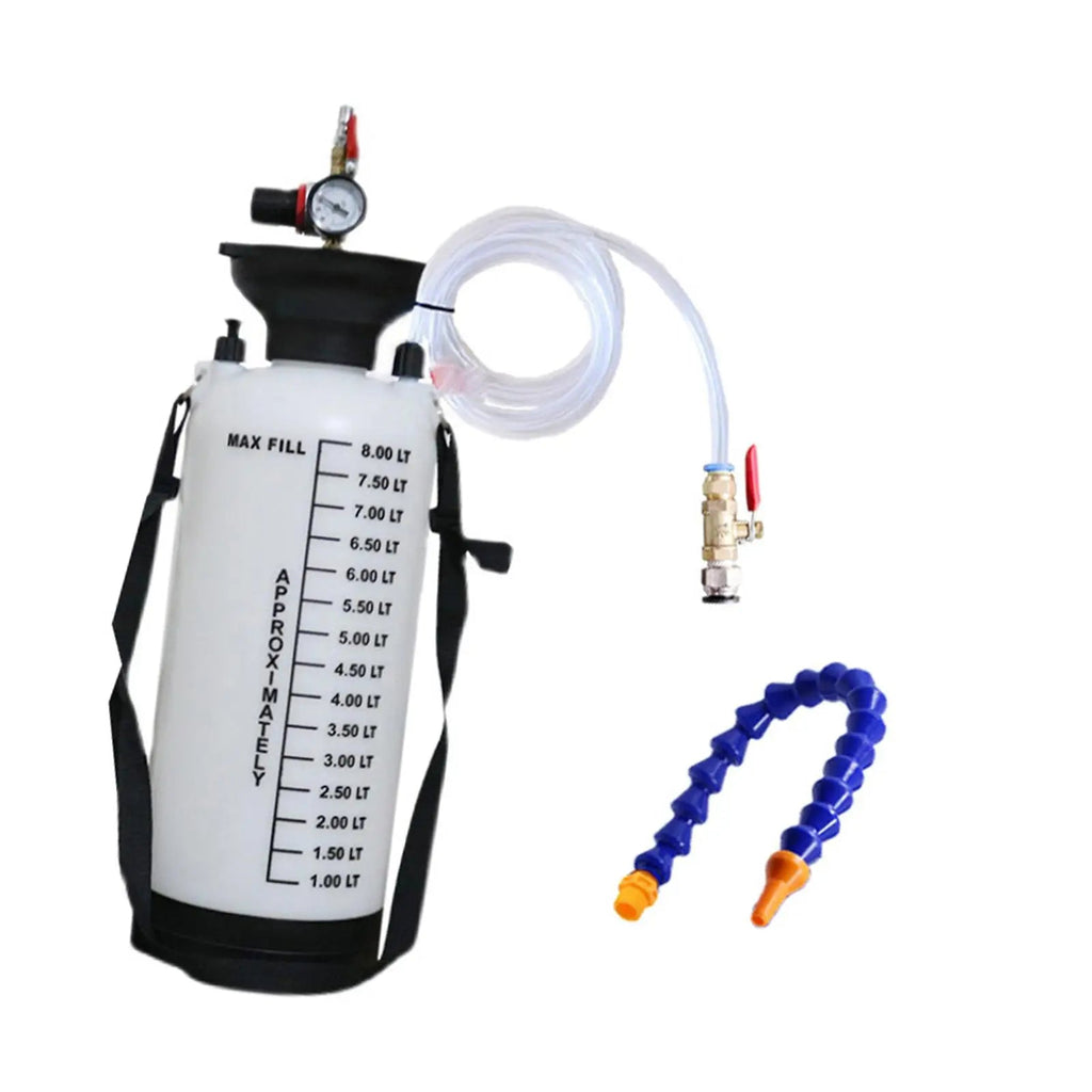 8L Pneumatic Fluid Extractor Tool Kits Gear Oil Filler Tank Automatic Transmission Fluid Pump Refill Pneumatic Oil Extractor - PrimeNest