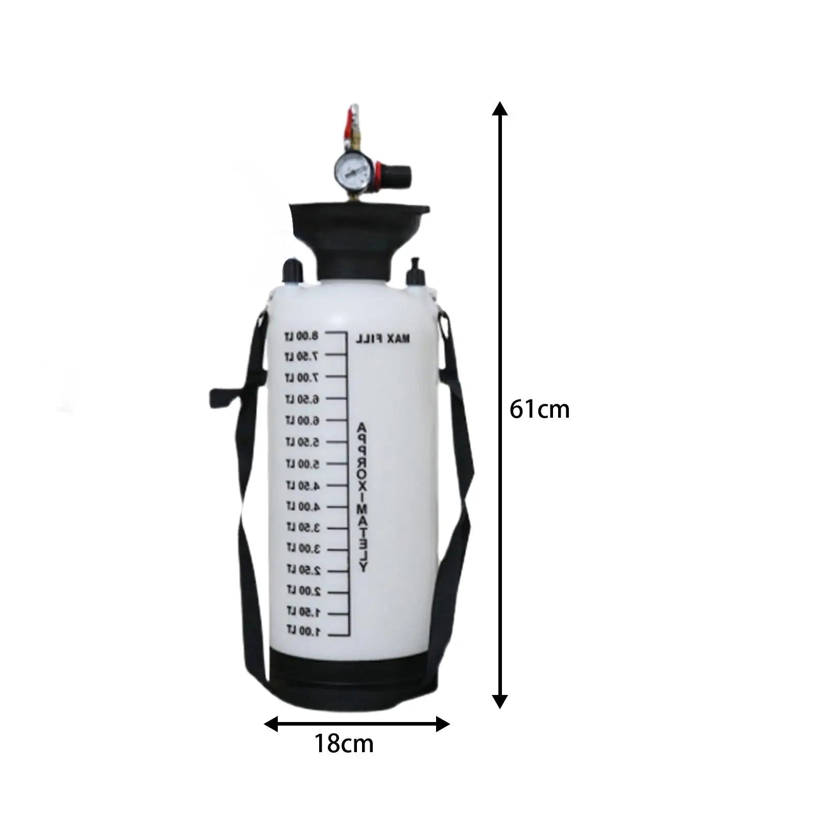 8L Pneumatic Fluid Extractor Tool Kits Gear Oil Filler Tank Automatic Transmission Fluid Pump Refill Pneumatic Oil Extractor - PrimeNest