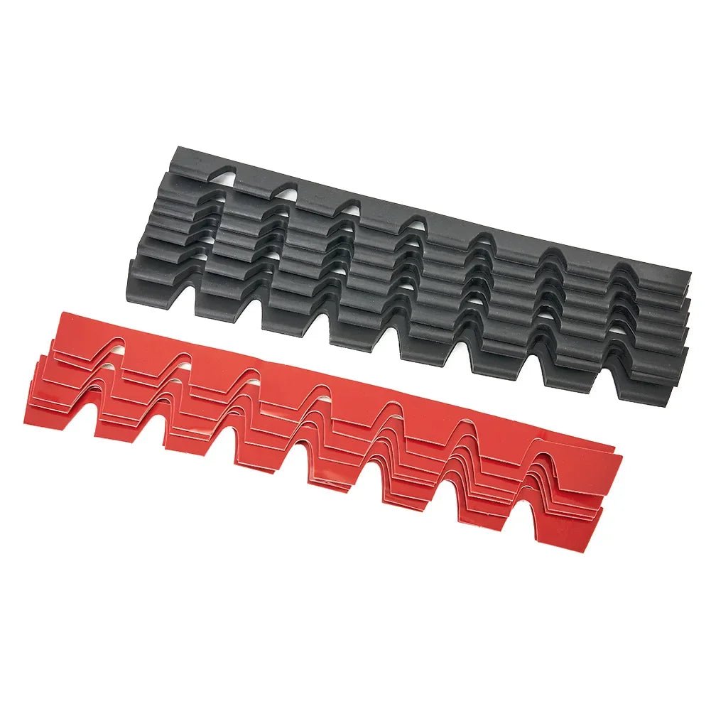 8x Car Bumper Guard Anti-Scratch Kit Scrape Protect Skid Plate DIY 35*2.8cm Automobile Front Lip Anti-collision Decorative Strip - PrimeNest