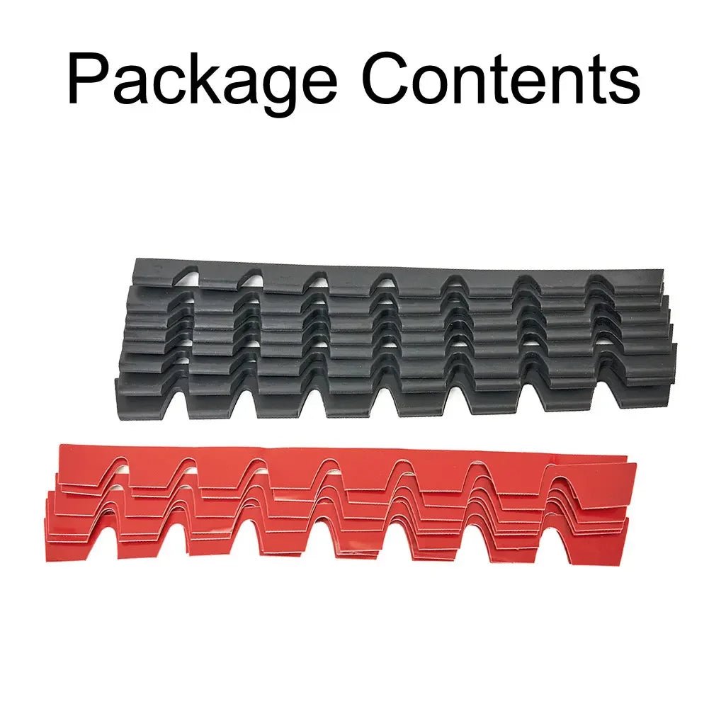 8x Car Bumper Guard Anti-Scratch Kit Scrape Protect Skid Plate DIY 35*2.8cm Automobile Front Lip Anti-collision Decorative Strip - PrimeNest