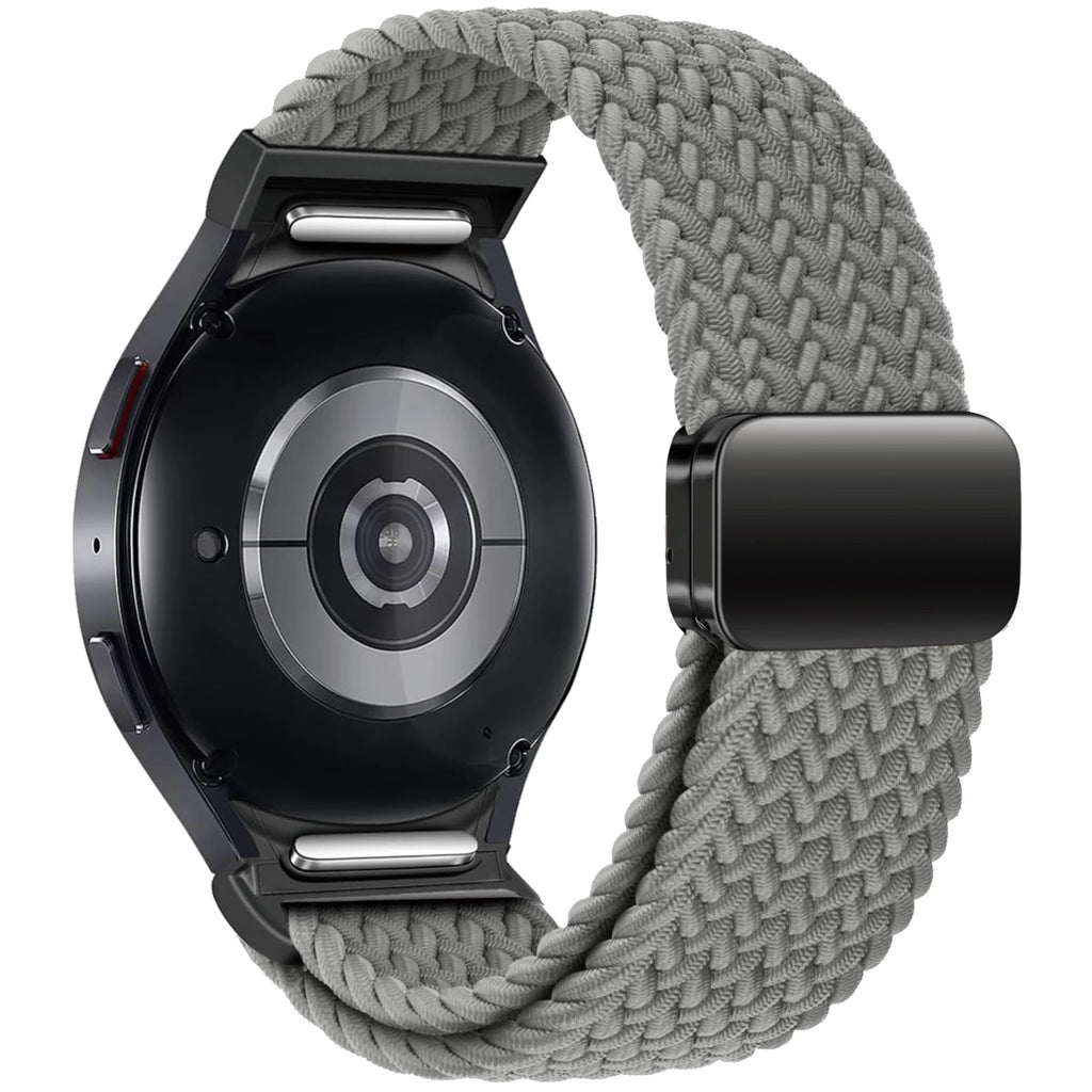 No Gaps Braided Band For Samsung Galaxy Watch 7 6 5 4 44mm 40mm/5 pro magnetic bracelet Galaxy watch6 watch4 classic 47 43 strap