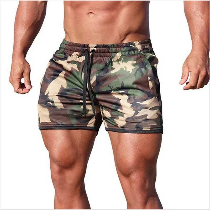 ADED Summer Men Sports Shorts Fitness Basketball Beach Pants Mesh Breathable Bodybuilding Gym Training Shorts Men's Sweatpants - PrimeNest