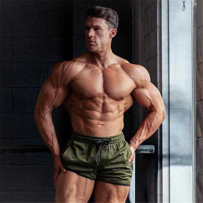 ADED Summer Men Sports Shorts Fitness Basketball Beach Pants Mesh Breathable Bodybuilding Gym Training Shorts Men's Sweatpants - PrimeNest
