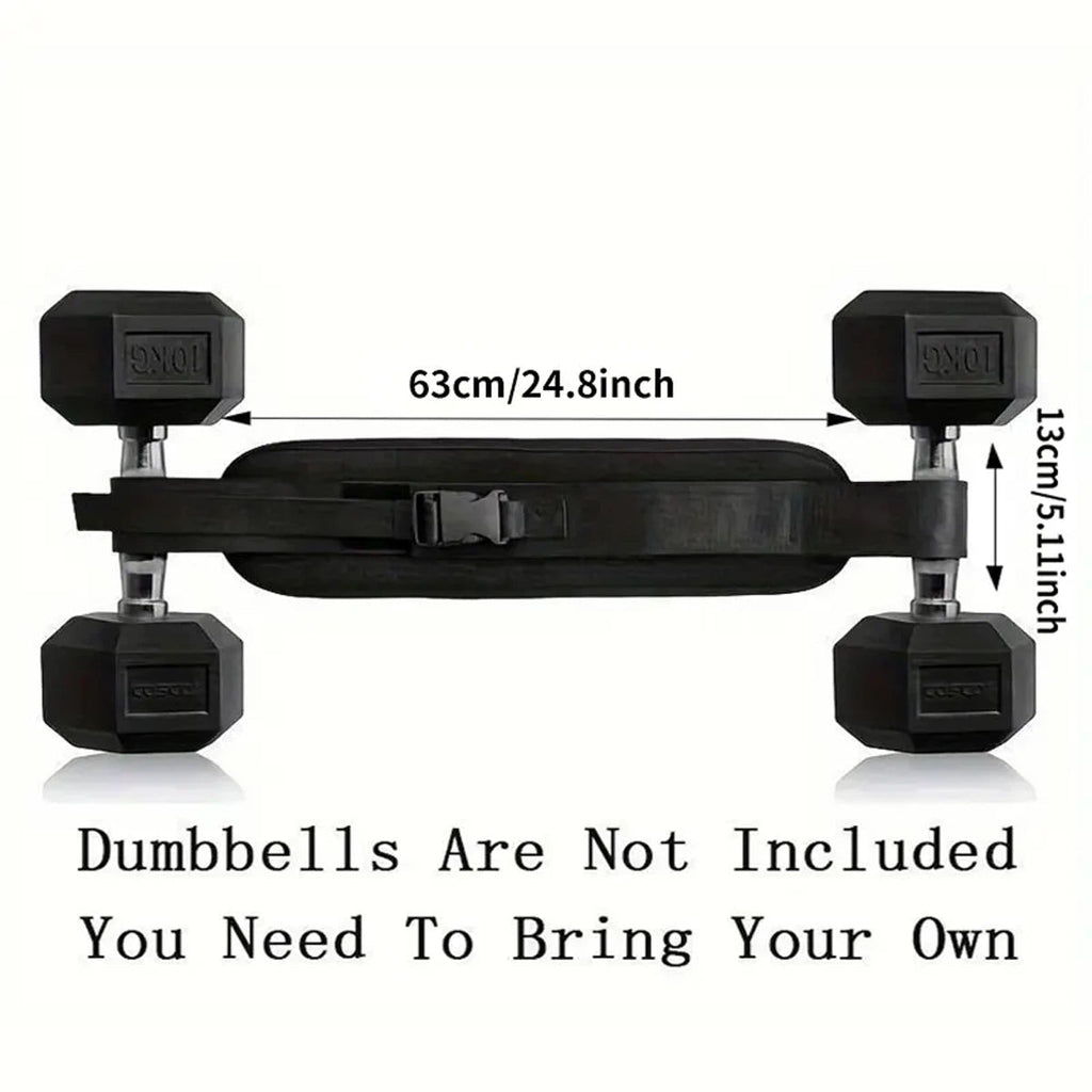Adjustable Weighted Waist Belt, for Home Workouts, Dumbbell Training & Hip Shaping, Home Gym Fitness Equipment - PrimeNest