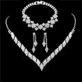 Advanced and versatile necklace, earring, bracelet, and jewelry set suitable for wedding, banquet, and party accessories - PrimeNest