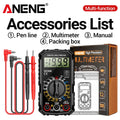 ANENG SZ308 Digital Multimeter AC/DC Current Meter Voltage Resistance Meter Electrician LCD Screen Ohm Square Wave Test - PrimeNest