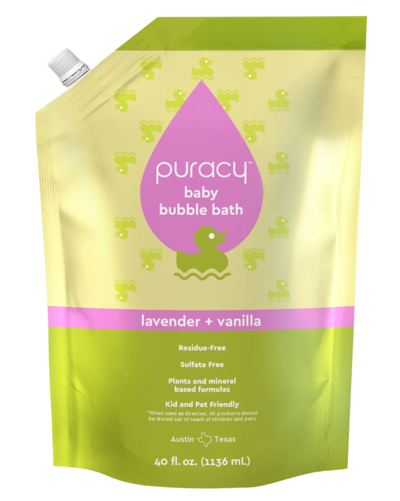 Baby Bubble Bath (Hypoallergenic) - PrimeNest