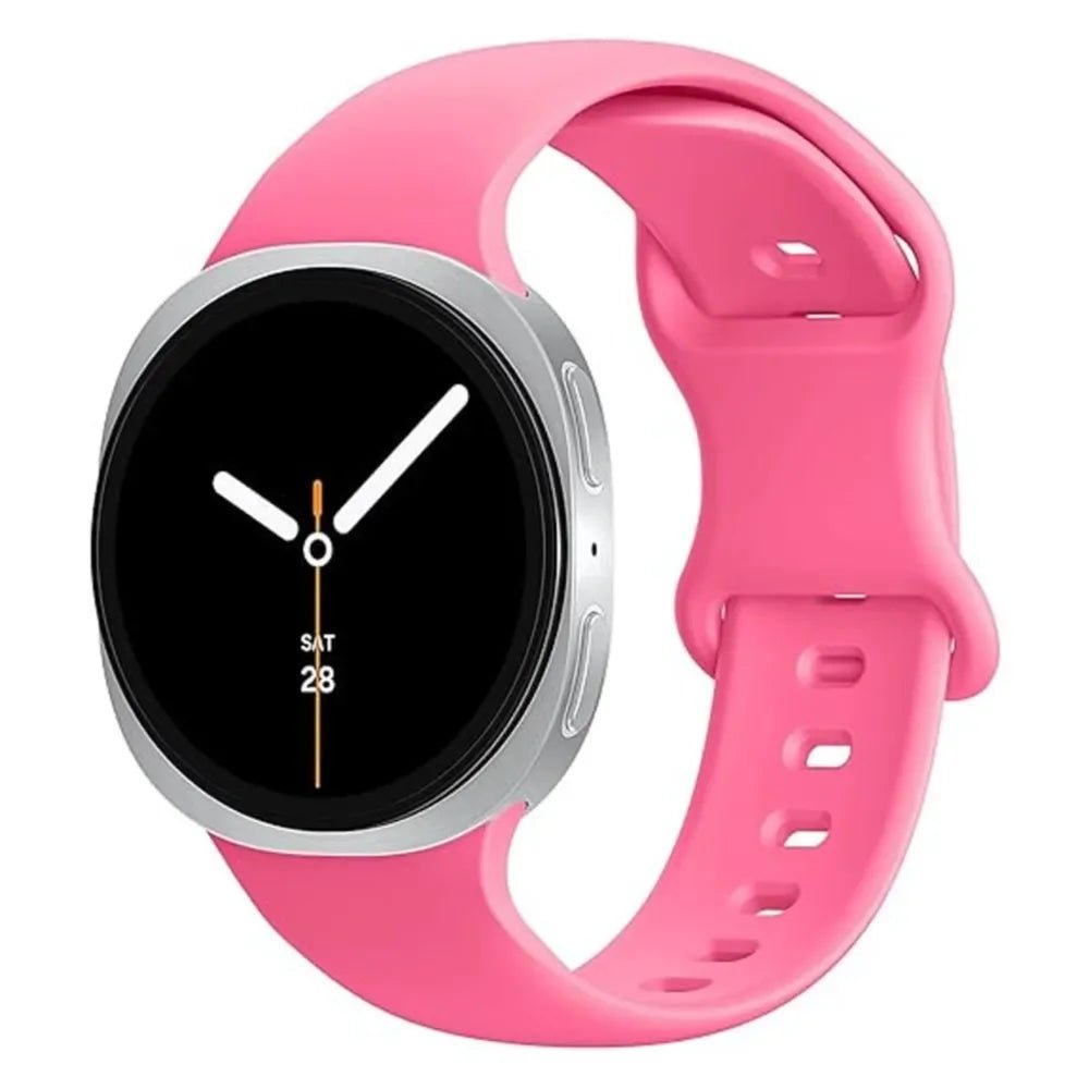 Band for Samsung Galaxy watch 8 strap 44mm 40mm Replacement Wrist Sport Silicone Bracelet Correa Galaxy watch8 8 classic 46mm - PrimeNest