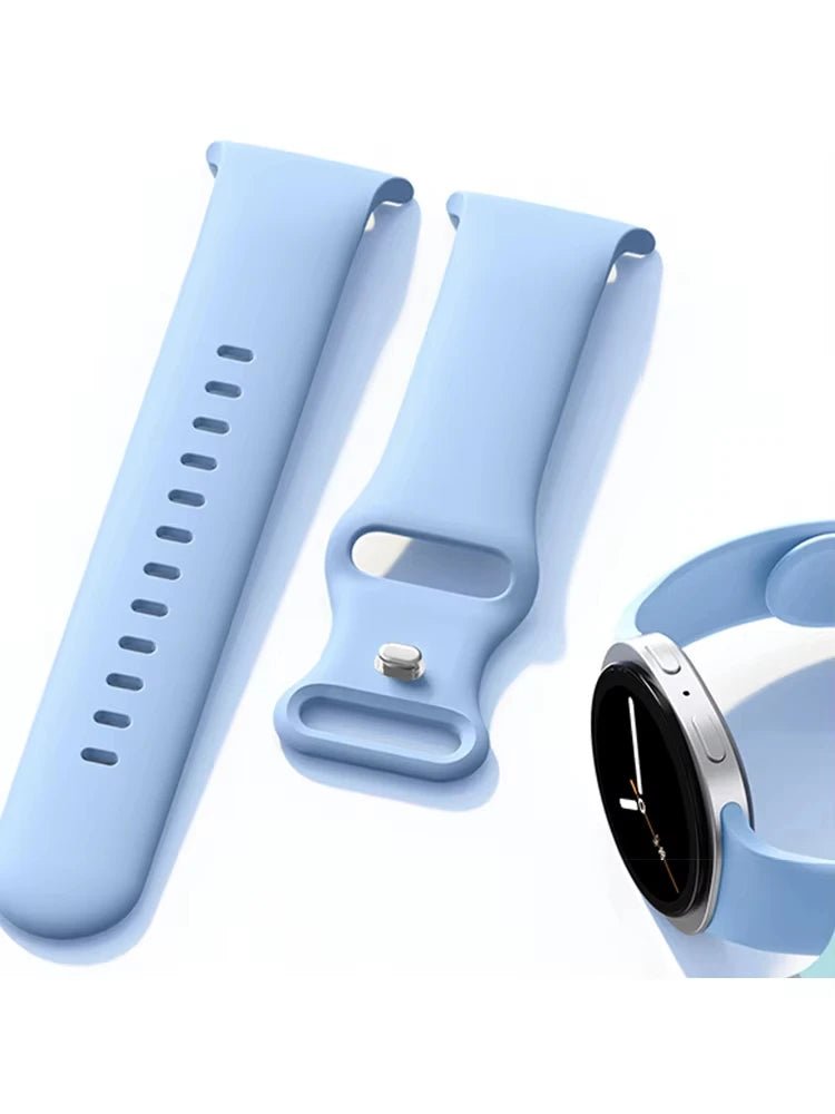 Band for Samsung Galaxy watch 8 strap 44mm 40mm Replacement Wrist Sport Silicone Bracelet Correa Galaxy watch8 8 classic 46mm - PrimeNest