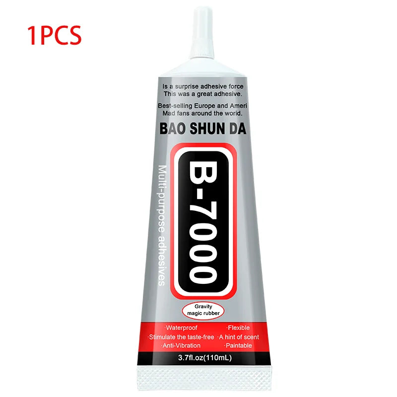 B7000 Mobile Phone Screen High-Strength Waterproof Adhesive, Universal Phone Glass Bonding Agent, 15/25/50/110ml Fast B7000 Glue
