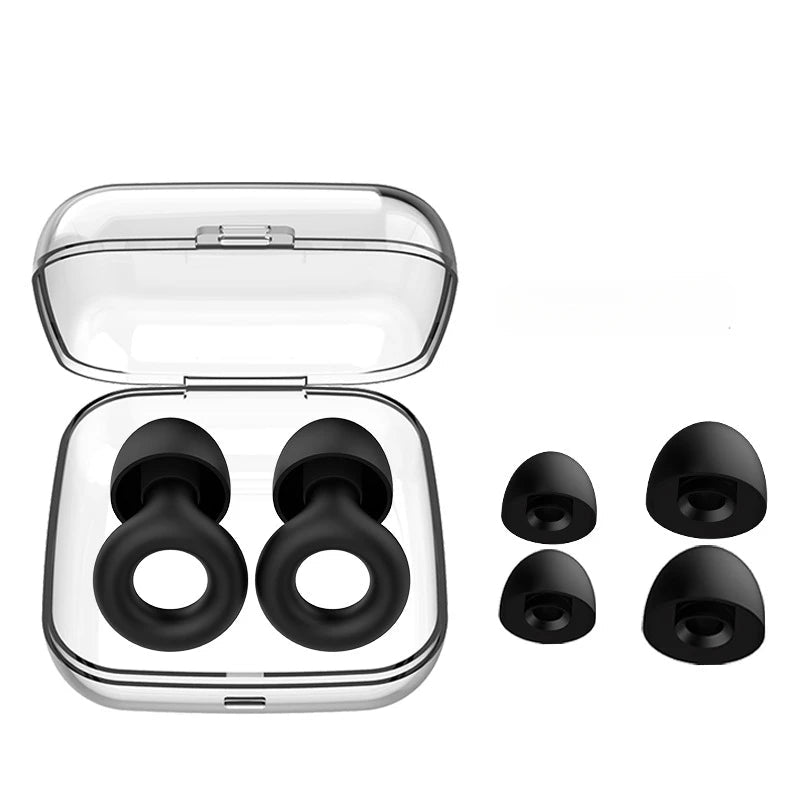 BEECHIP Anti-noise Sleep Soundproof Earplugs Swimming Earplugs Anti-noise Anti-slip Sleep Earplugs Surfing - PrimeNest