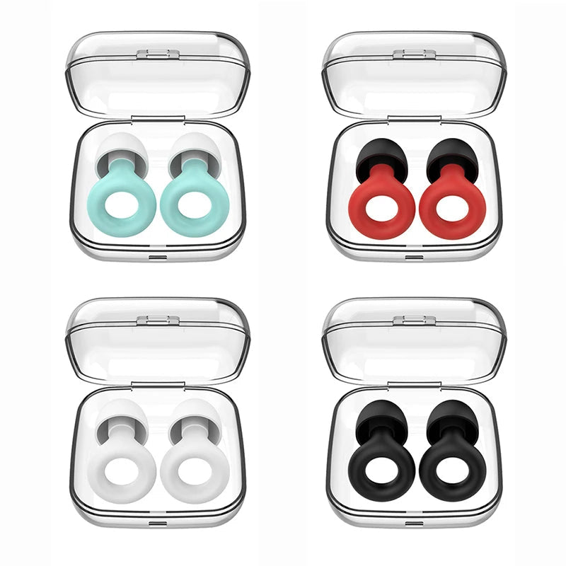 BEECHIP Anti-noise Sleep Soundproof Earplugs Swimming Earplugs Anti-noise Anti-slip Sleep Earplugs Surfing - PrimeNest