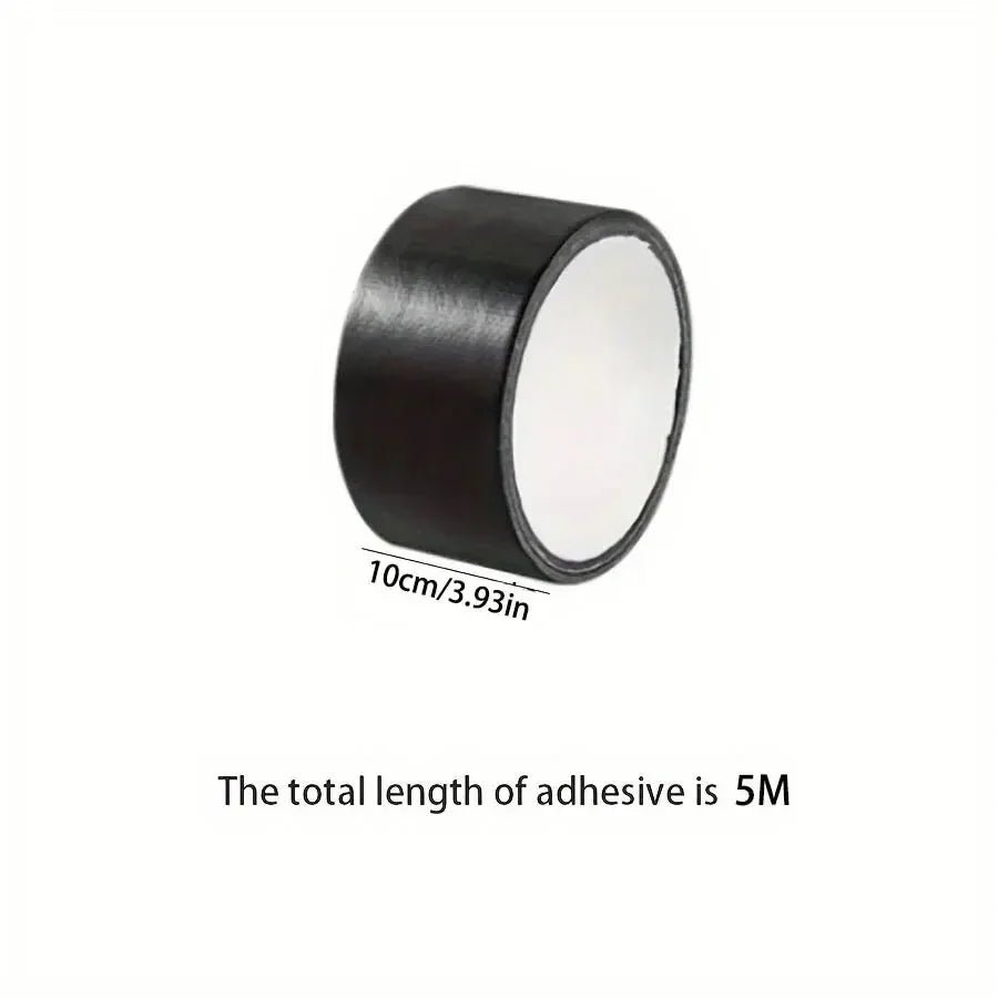 Black Cloth-based Tape for Leather Repair - Wear-resistant, Suitable for Cushion, Seat Sofa Leak & Damage Repair - PrimeNest