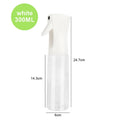 200/300/500ml Refillable Spray Bottle Ultra Fine Water Mist Sprayer for Skin Care Travel Separate Bottles Salons Barber Tools