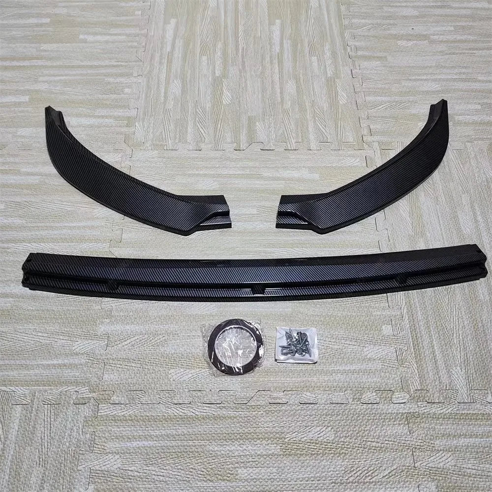 Car Front Bumper Lip Diffuser Splitter For Seat Ibiza MK5 Standard/FR 2017-2024+ Canard Spoiler ABS Gloss Black Body Kit Tuning - PrimeNest