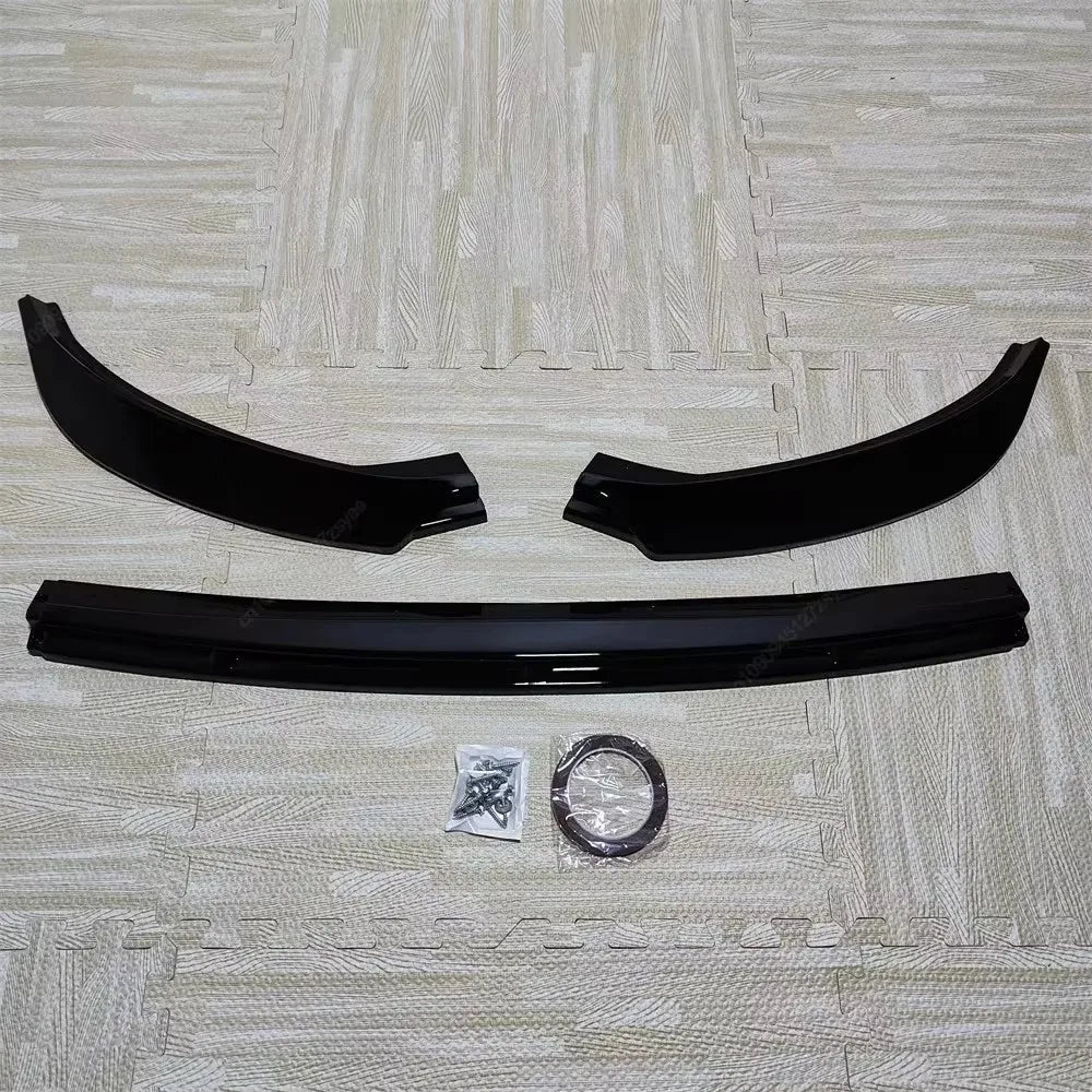 Car Front Bumper Lip Diffuser Splitter For Seat Ibiza MK5 Standard/FR 2017-2024+ Canard Spoiler ABS Gloss Black Body Kit Tuning - PrimeNest
