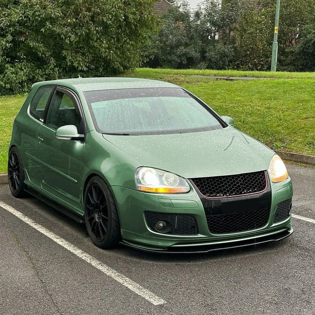 Car Front Bumper Lip Spoiler For VW Golf 5 MK5 GTI Jetta MK5 GLI 2003-2009 Diffuser Splitter Body Kit Lower Bumper Protector - PrimeNest