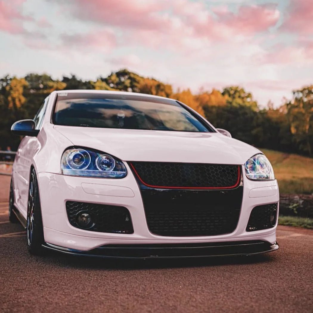 Car Front Bumper Lip Spoiler For VW Golf 5 MK5 GTI Jetta MK5 GLI 2003-2009 Diffuser Splitter Body Kit Lower Bumper Protector - PrimeNest