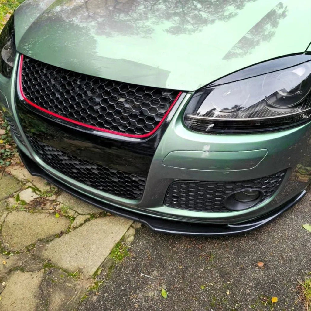 Car Front Bumper Lip Spoiler For VW Golf 5 MK5 GTI Jetta MK5 GLI 2003-2009 Diffuser Splitter Body Kit Lower Bumper Protector - PrimeNest