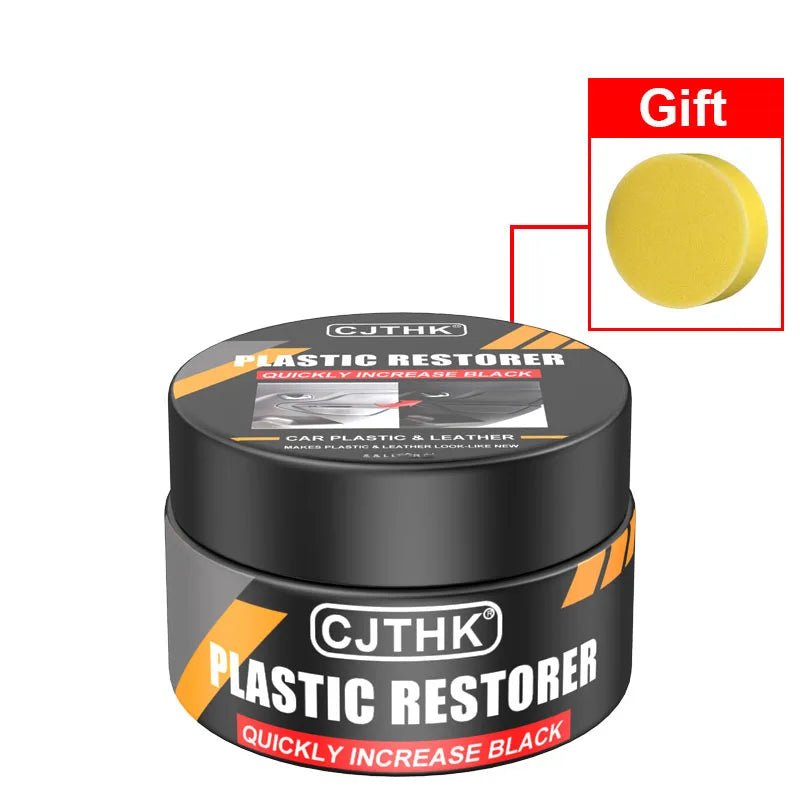 Car Plastic Restorer Back To Black Gloss Auto Interior Leather & Panel Renewal Wax Coating Agent Auto Polish And Repair Coating - PrimeNest
